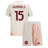 AS Roma Mats Hummels #15 Fußballbekleidung Auswärtstrikot Kinder 2024-25 Kurzarm (+ kurze hosen)